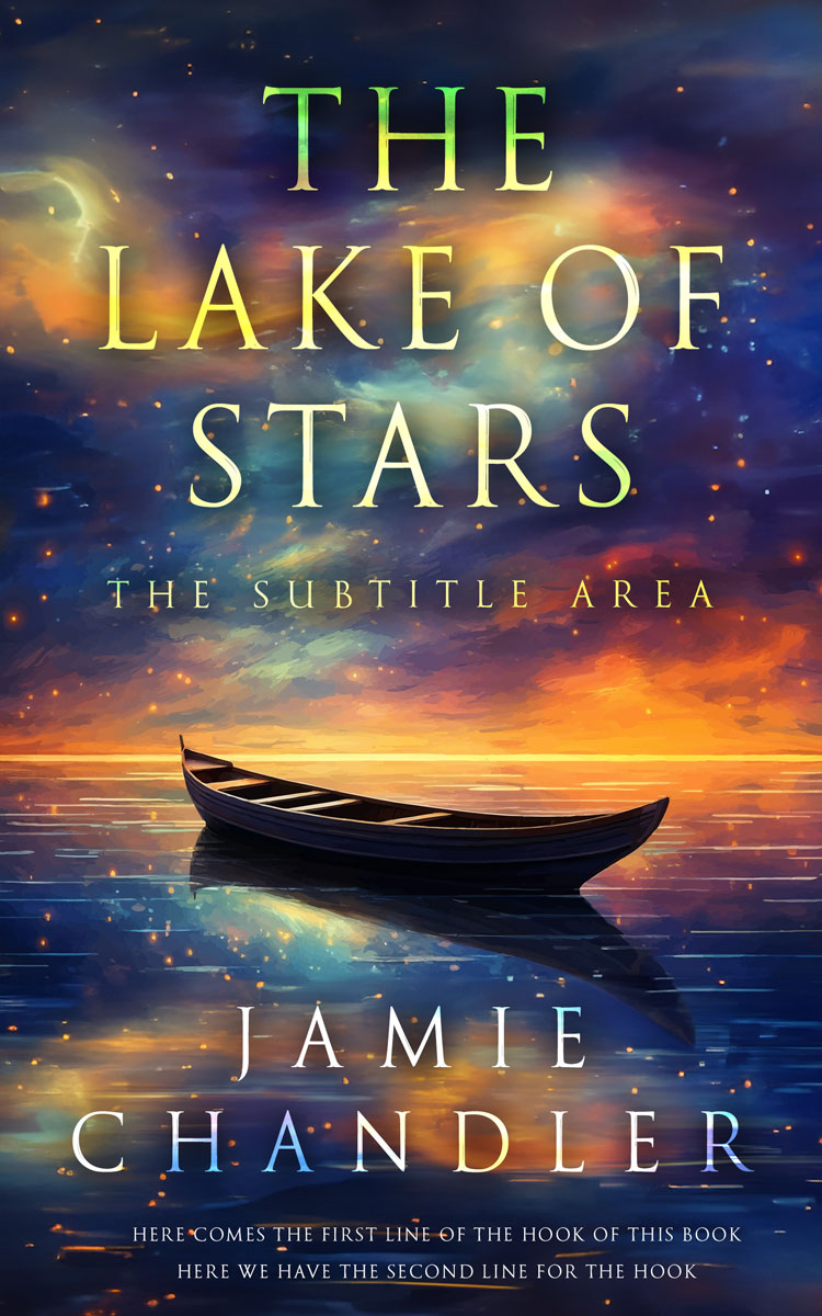 2D view of Premade Literary Fiction Book Cover - Tuna