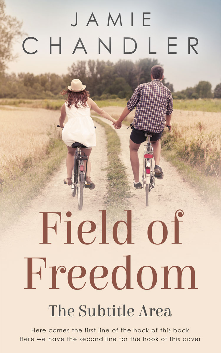 2D view of Premade Romance Book Cover - Bone