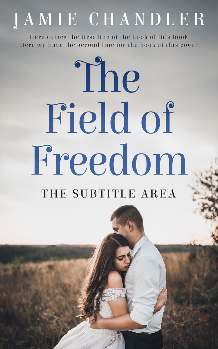 2D view of Premade Romance Book Cover - Cloud