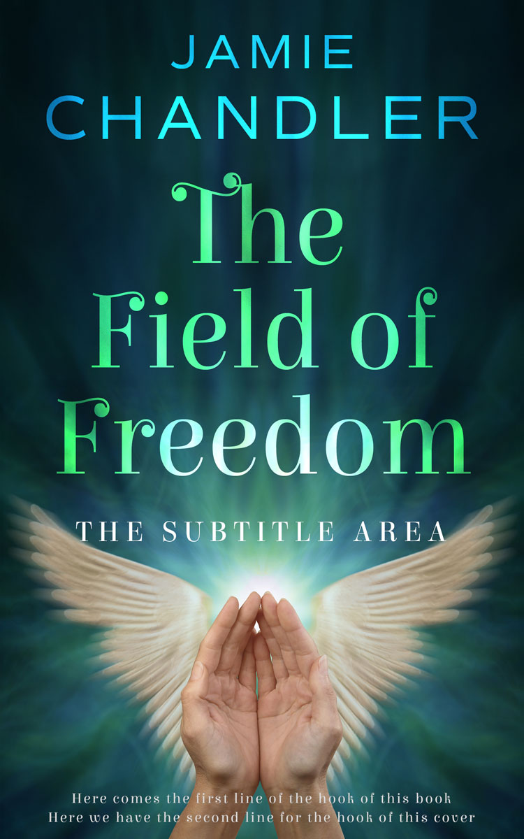 2D view of Premade Religion & Spirituality Book Cover - Firefly