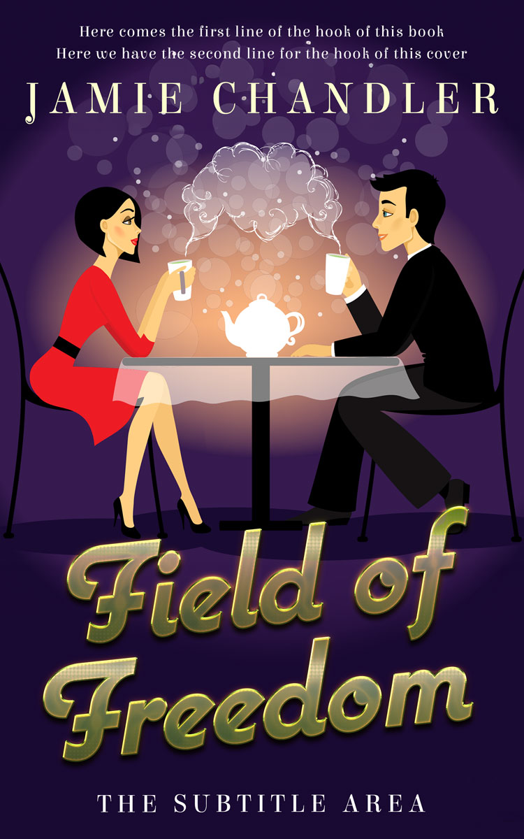 2D view of Premade Romance Book Cover - Haiti