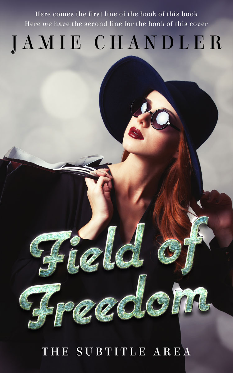 2D view of Premade Chick Lit Book Cover - Ash