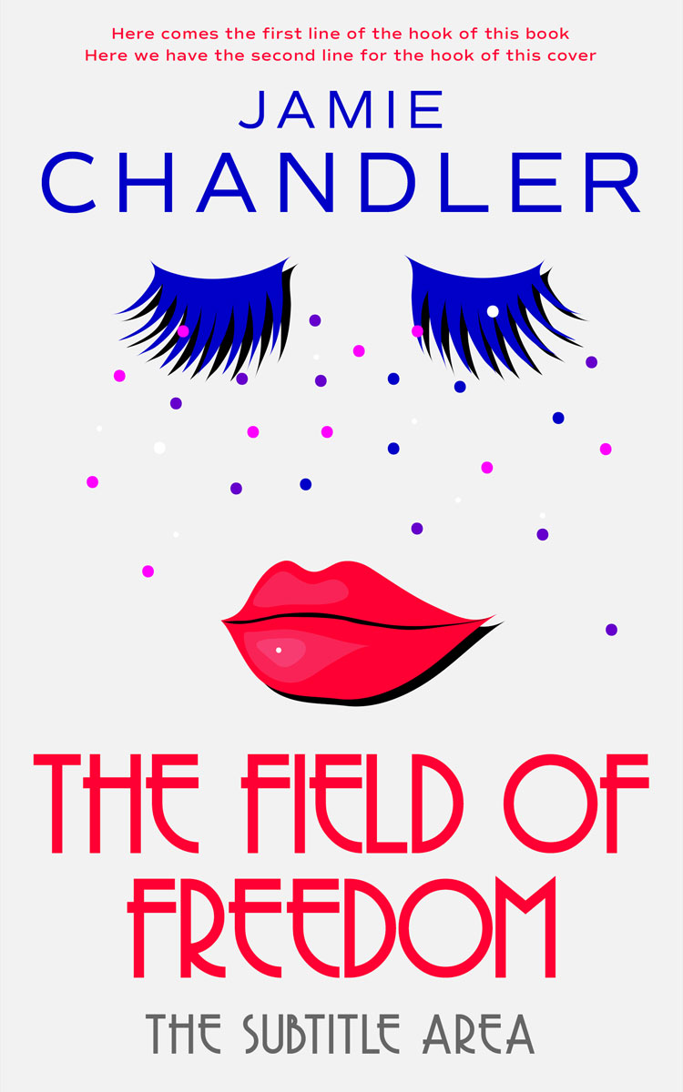 2D view of Premade Chick Lit Book Cover - Desert Storm