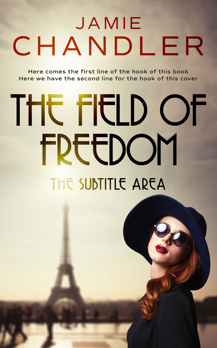 2D view of Premade Chick Lit Book Cover - Tana