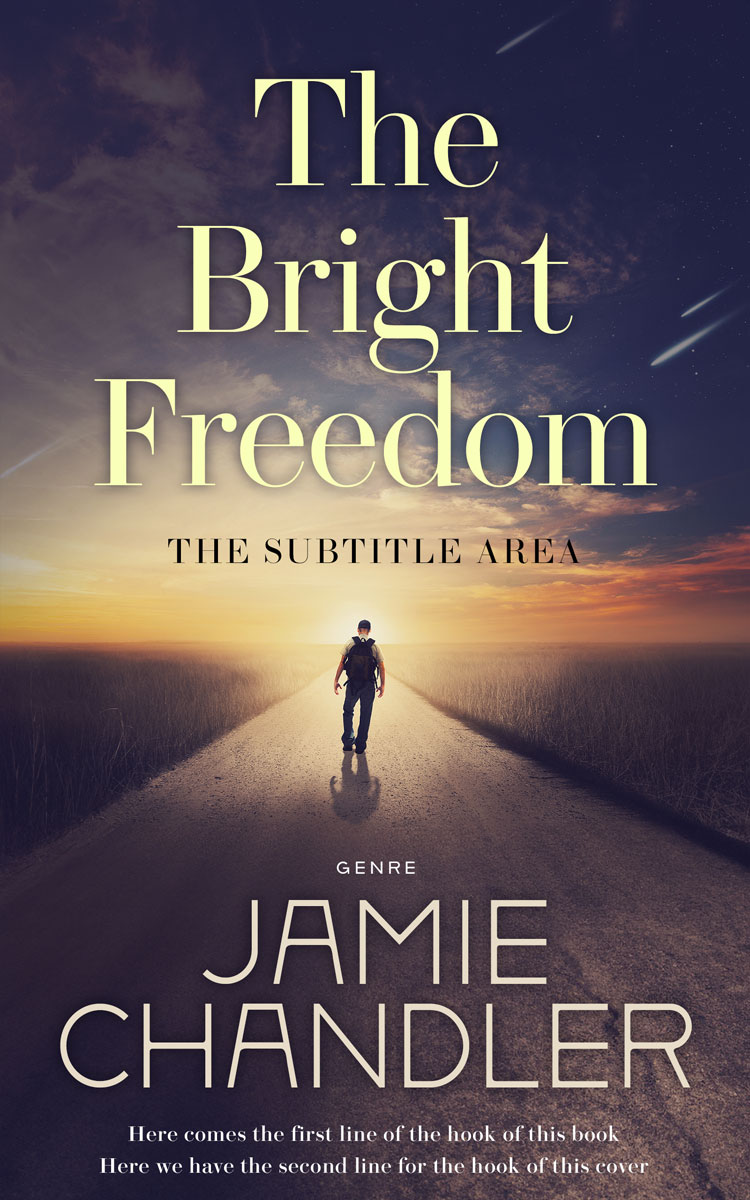 2D view of Premade Self-Improvement & Self-Help Book Cover - Blackcurrant