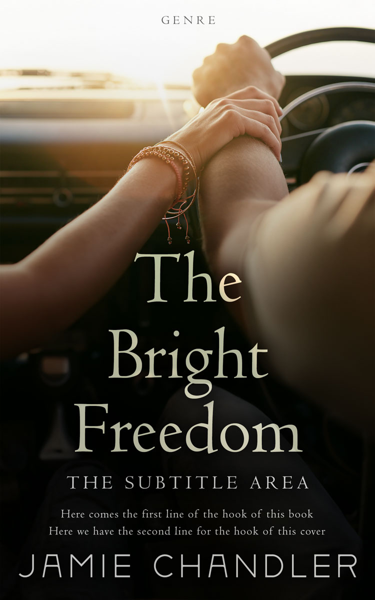 2D view of Premade Romance Book Cover - Oil