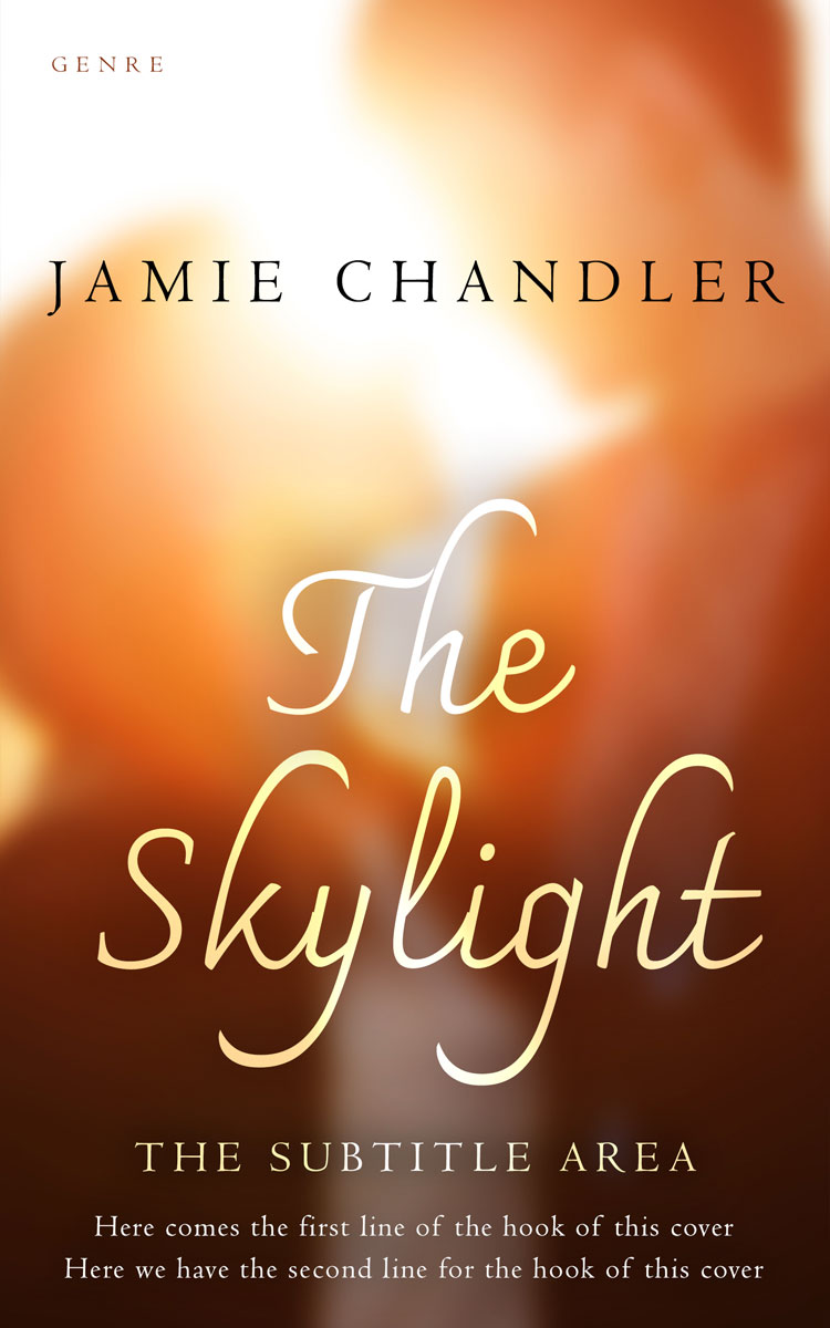 2D view of Premade Romance Book Cover - Bronze