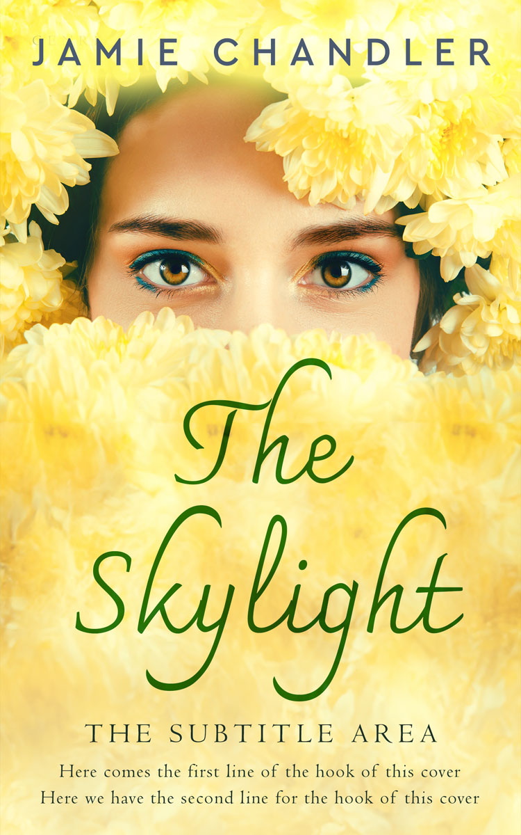 2D view of Premade Teen & Young Adult Book Cover - Sahara Sand