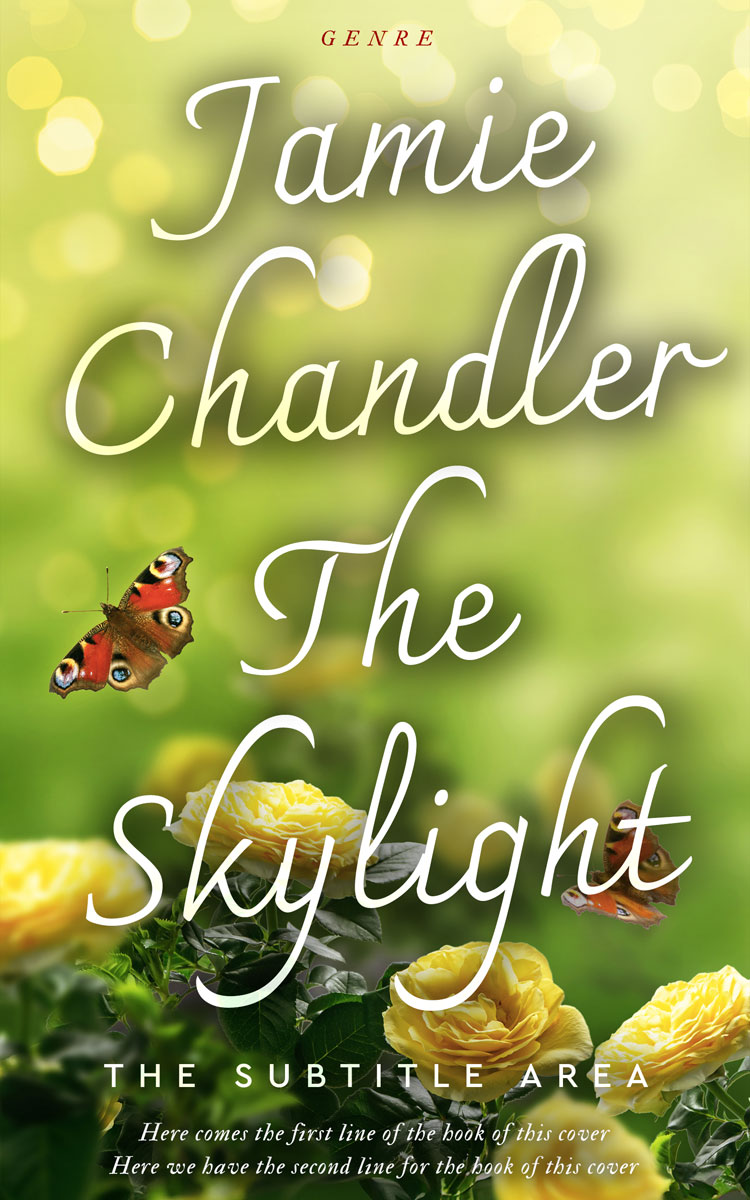 2D view of Premade Self-Improvement & Self-Help Book Cover - Sycamore