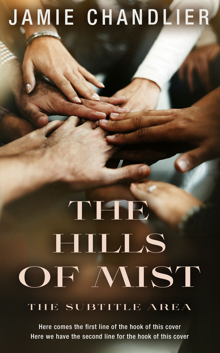 2D view of Premade Self-Improvement & Self-Help Book Cover - Black Marlin