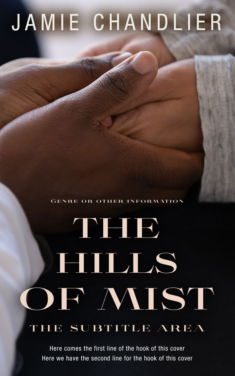 2D view of Premade Romance Book Cover - Oil