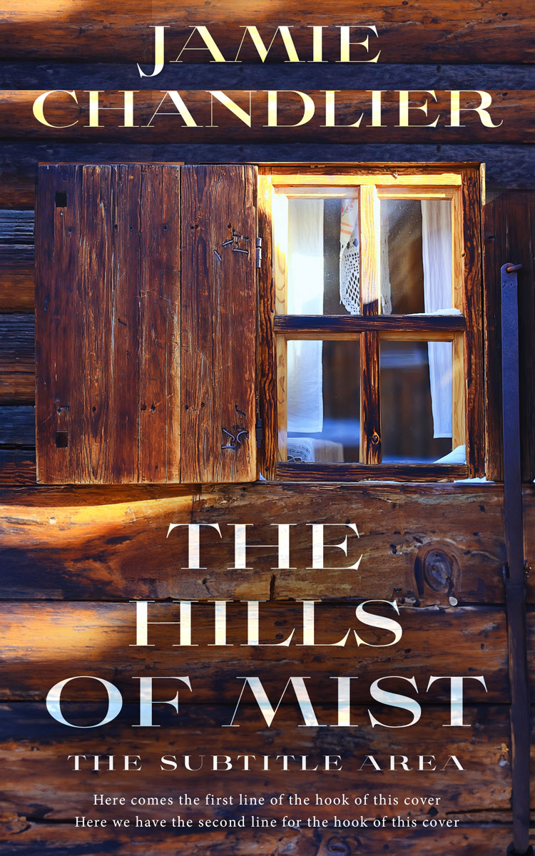 2D view of Premade Literary Fiction Book Cover - Woody Brown