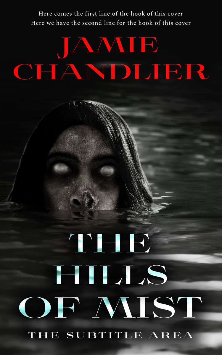 2D view of Premade Mystery & Thriller & Suspense Book Cover - Cod Gray