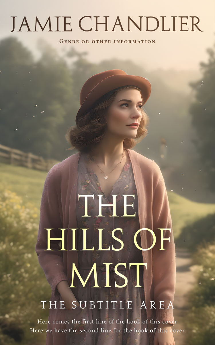 2D view of Premade Romance Book Cover - Soya Bean