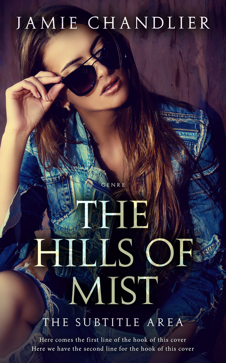 2D view of Premade Teen & Young Adult Book Cover - Bleached Cedar