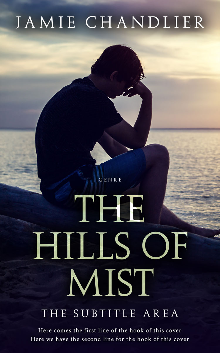 2D view of Premade Teen & Young Adult Book Cover - Mirage