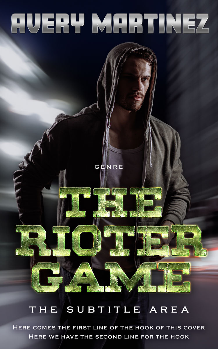 2D view of Premade Mystery & Thriller & Suspense Book Cover - Shark