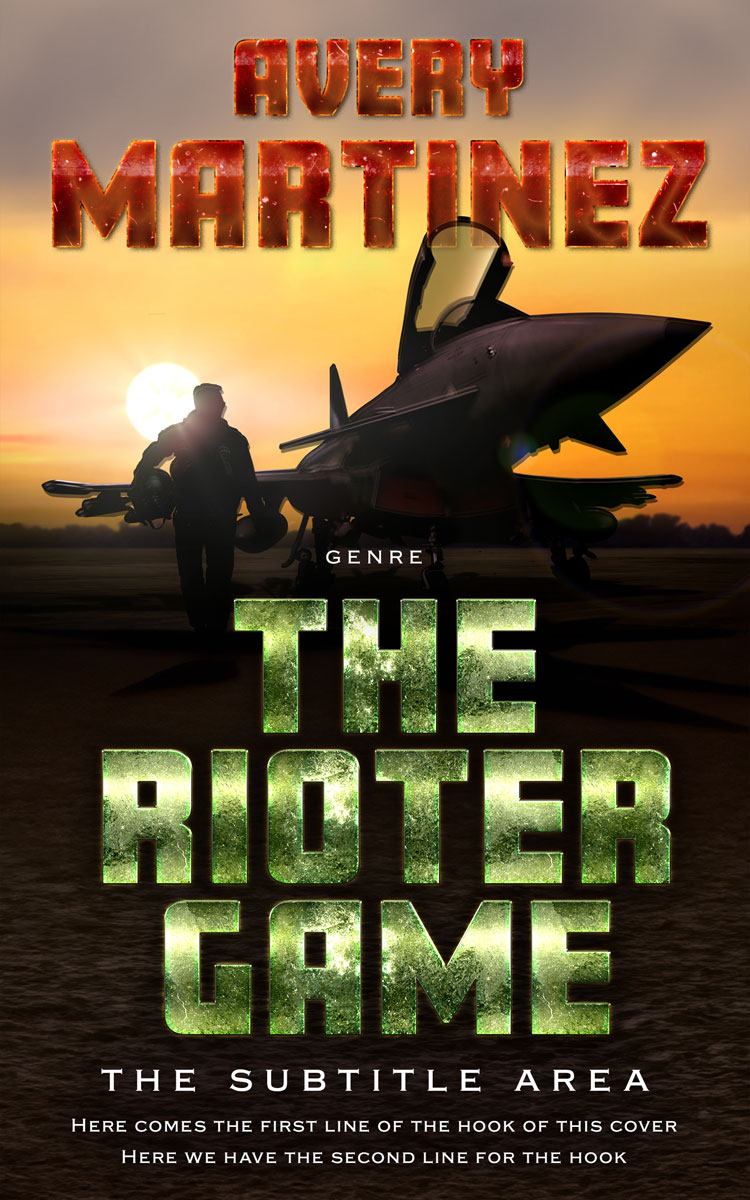 2D view of Premade Mystery & Thriller & Suspense Book Cover - Oil