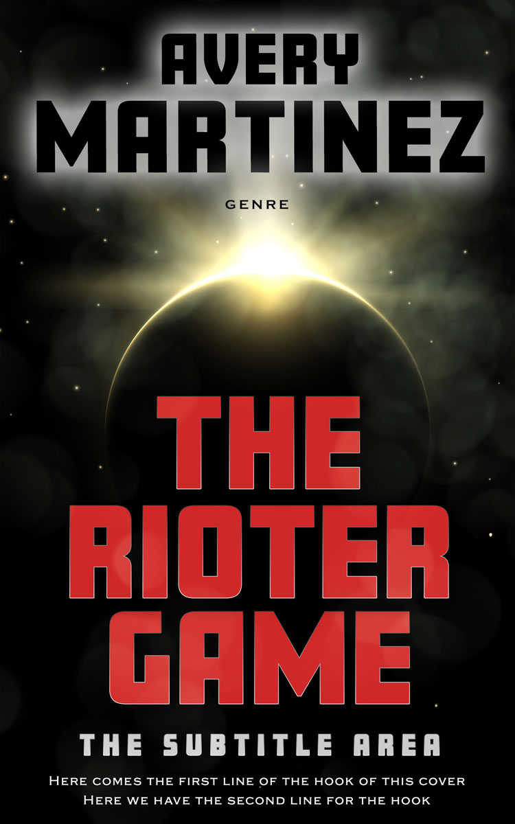 2D view of Premade Science Fiction Book Cover - Rangoon Green