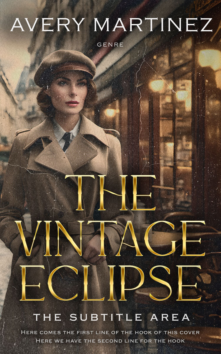 2D view of Premade Mystery & Thriller & Suspense Book Cover - Birch