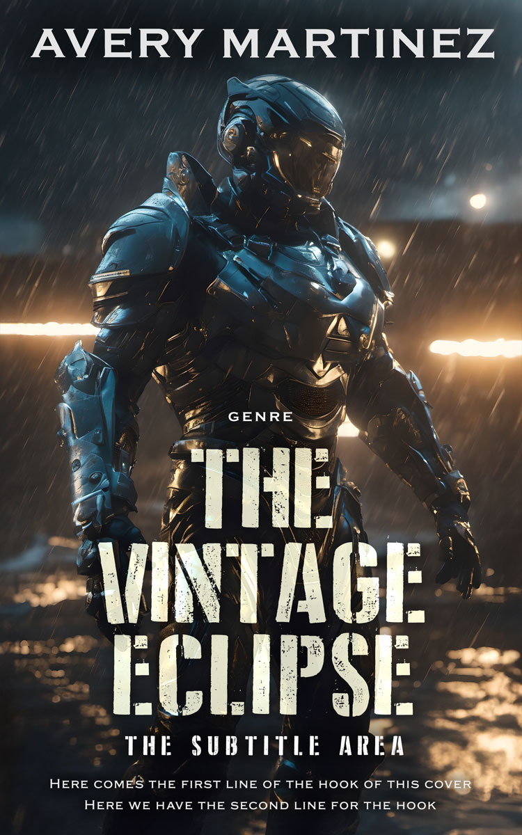 2D view of Outer Space #31280 - Premade Apocalyptica Book Cover