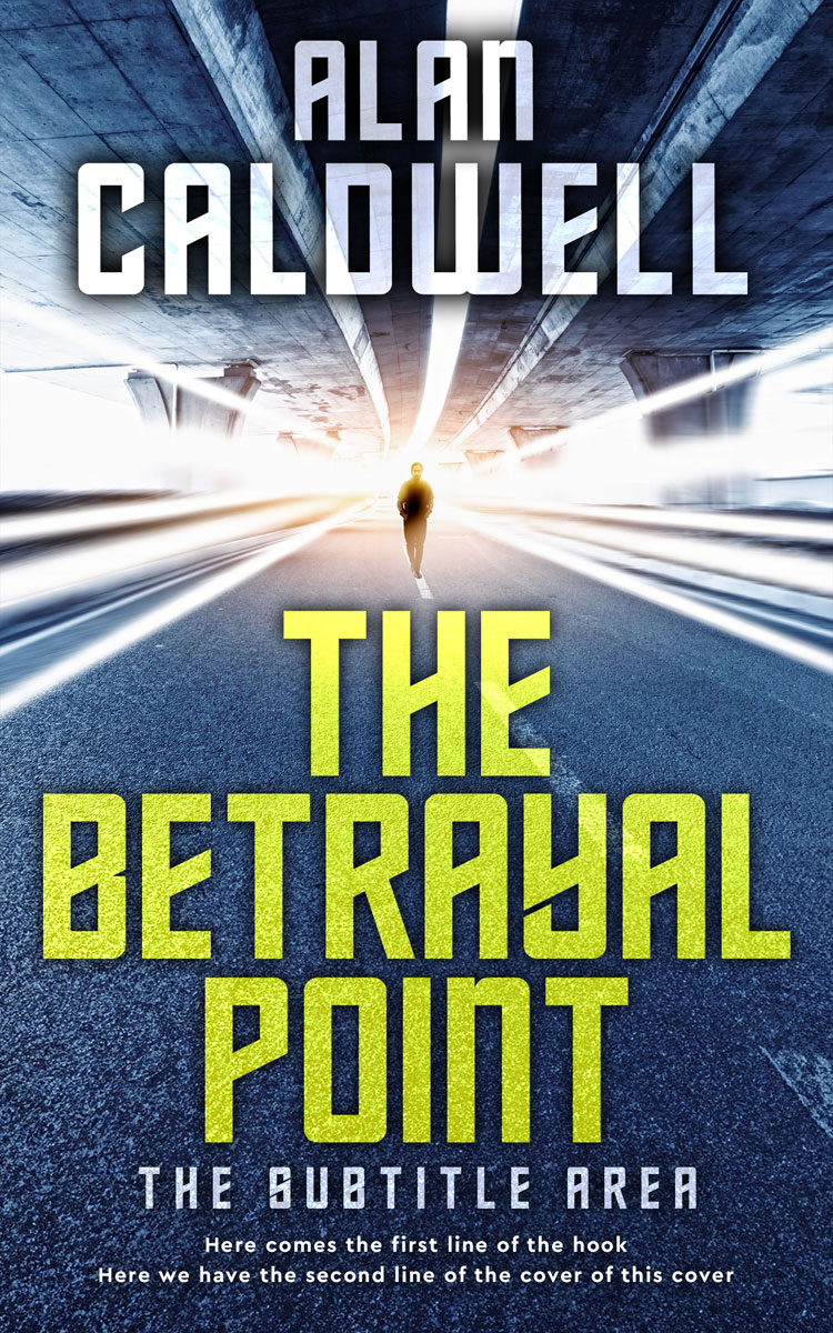 2D view of Premade Mystery & Thriller & Suspense Book Cover - Sapling