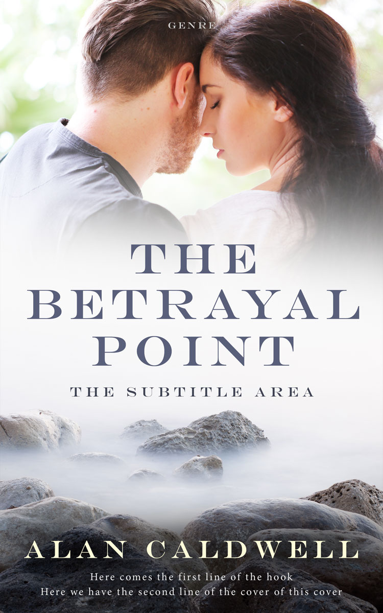 2D view of Premade Romance Book Cover - Thunder