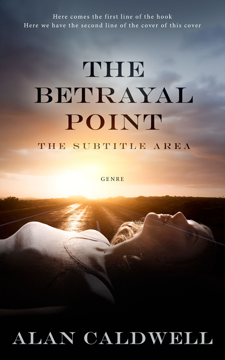 2D view of Premade Mystery & Thriller & Suspense Book Cover - Sapling