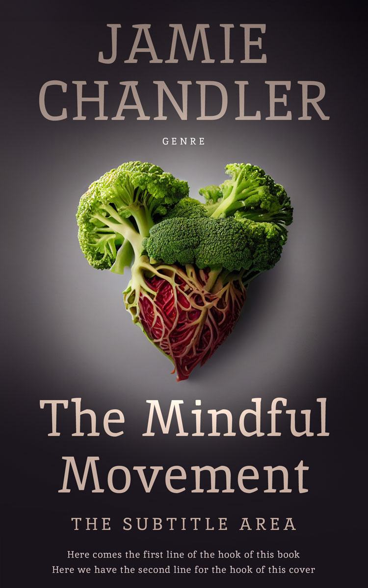 2D view of Premade Health & Dieting & Fitness Book Cover - Mine Shaft