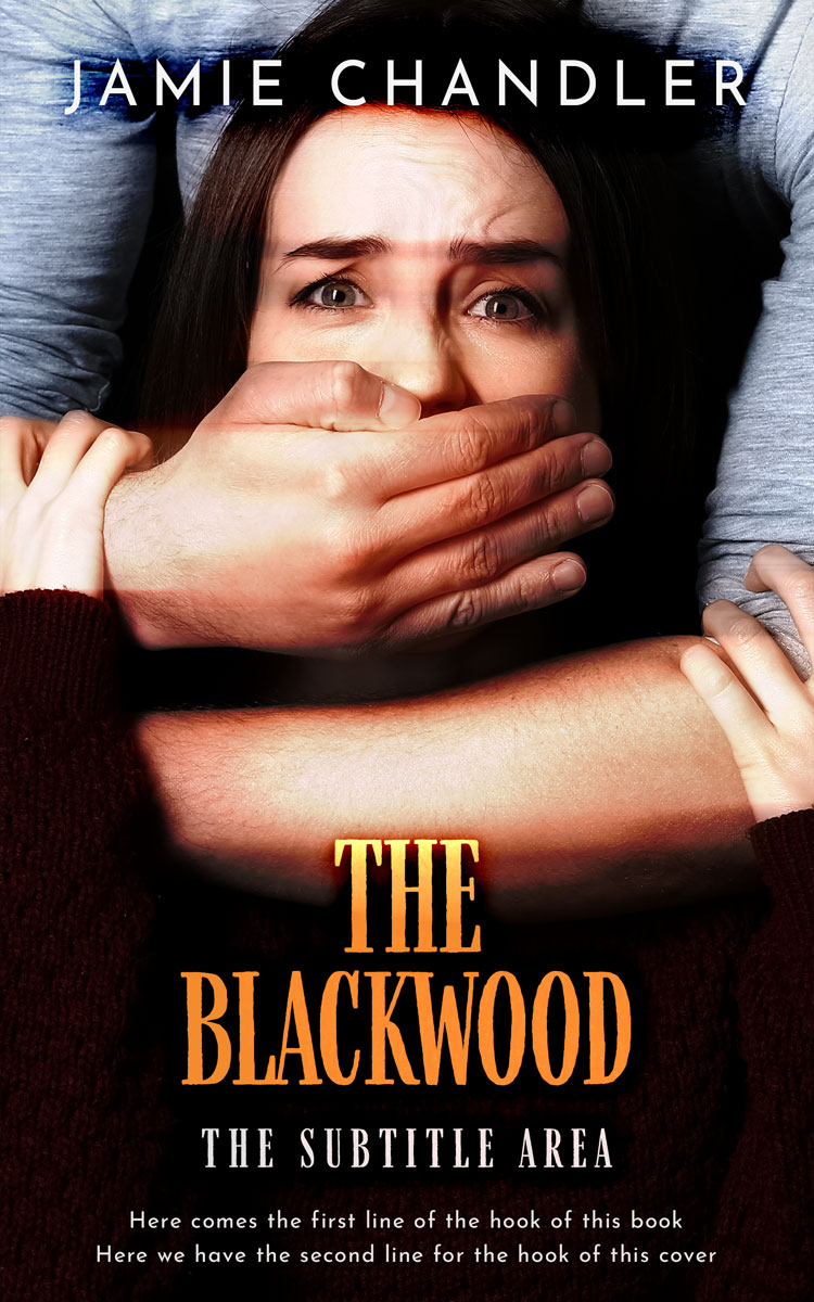 2D view of Premade Mystery & Thriller & Suspense Book Cover - Cameo