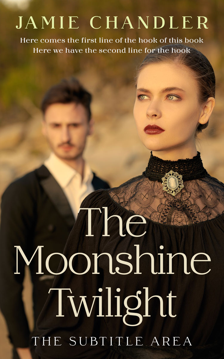 2D view of Premade Romance Book Cover - Mikado