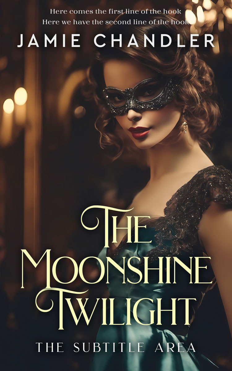 2D view of Premade Mystery & Thriller & Suspense Book Cover - Dune