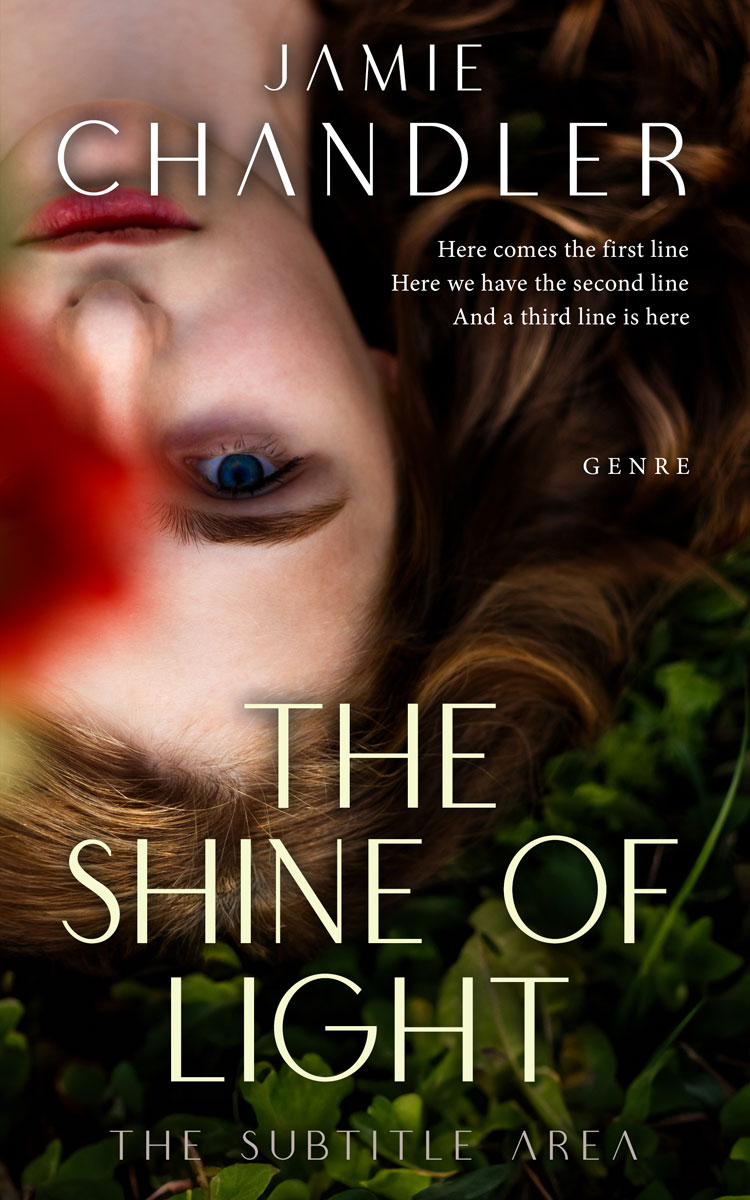 2D view of Premade Teen & Young Adult Book Cover - Oriental Pink