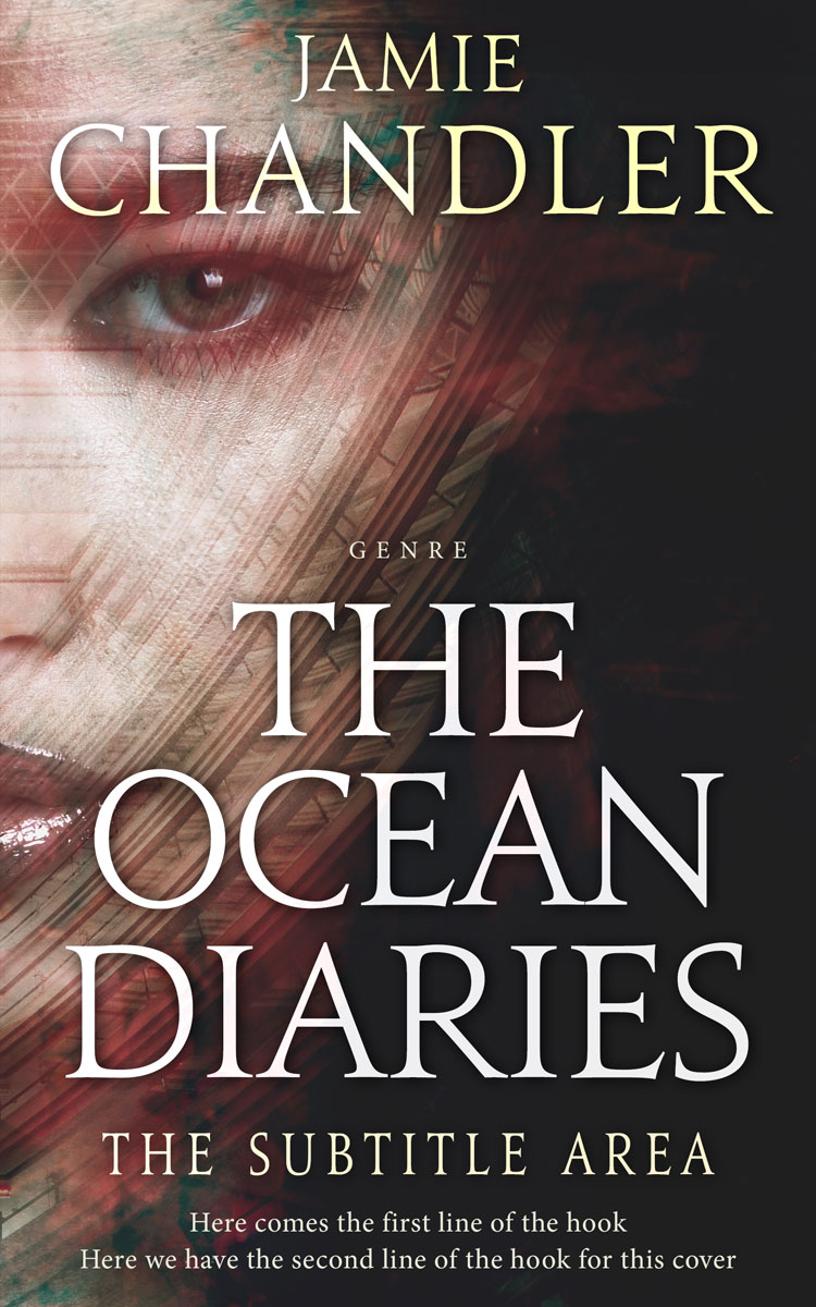 2D view of Premade Mystery & Thriller & Suspense Book Cover - Soft Amber