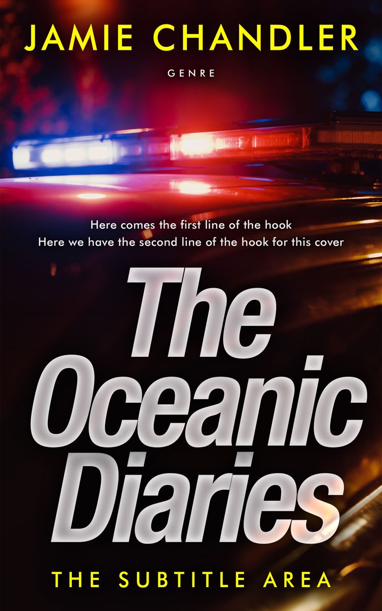 2D view of Premade Mystery & Thriller & Suspense Book Cover - Coffee Bean