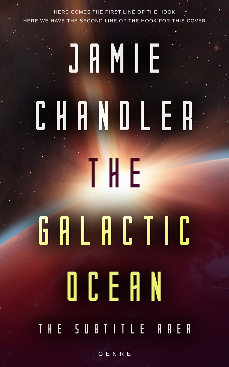 2D view of Premade Science Fiction Book Cover - Tamarind