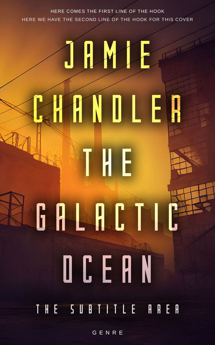 2D view of Premade Mystery & Thriller & Suspense Book Cover - Jon