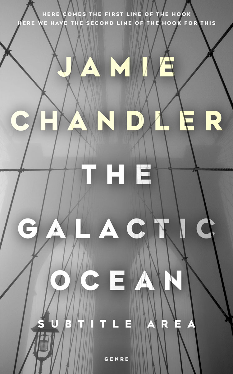 2D view of Premade Mystery & Thriller & Suspense Book Cover - Gray