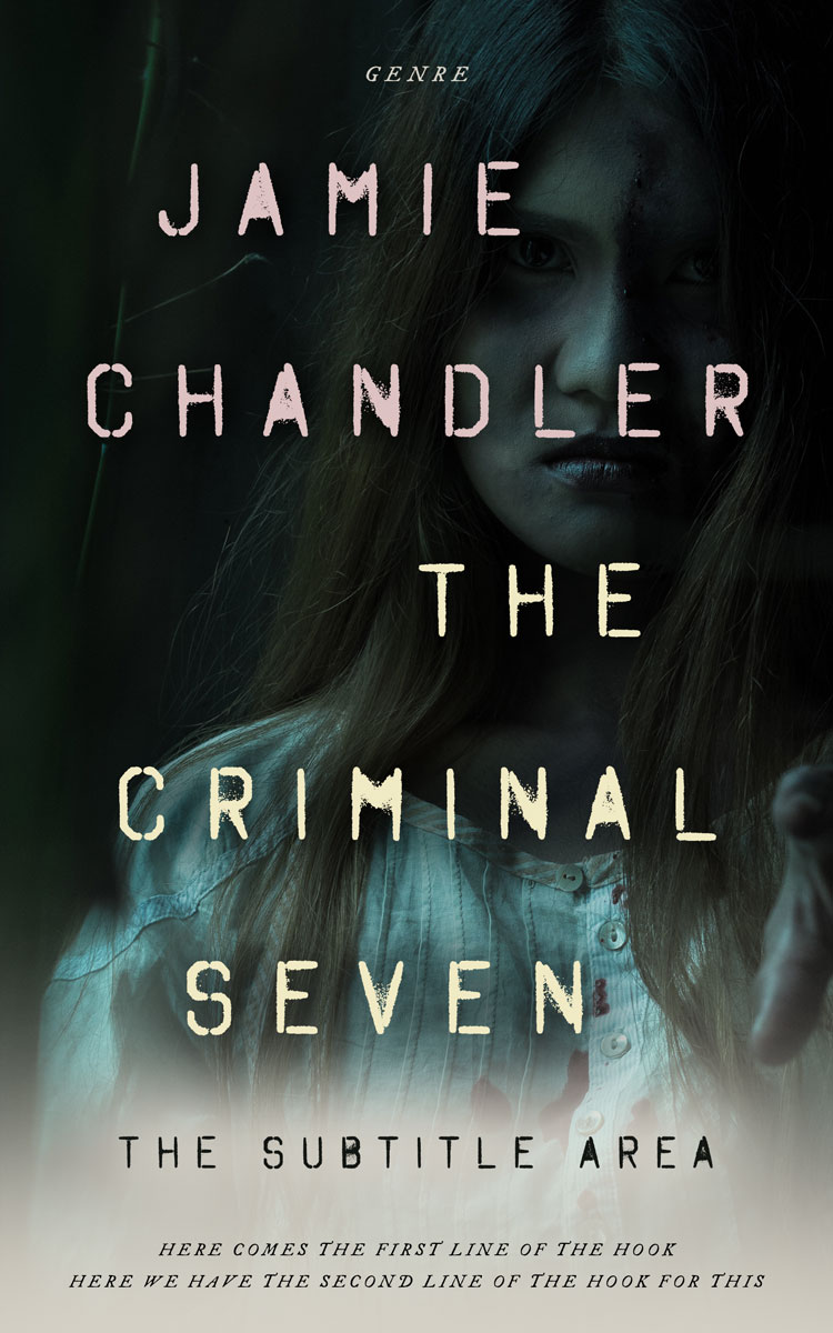 2D view of Premade Horror Book Cover - Kangaroo