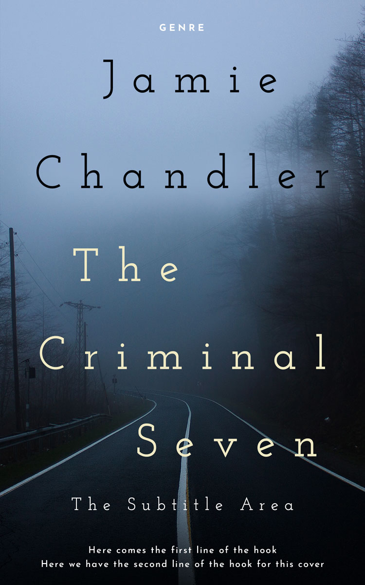 2D view of Premade Mystery & Thriller & Suspense Book Cover - Mirage