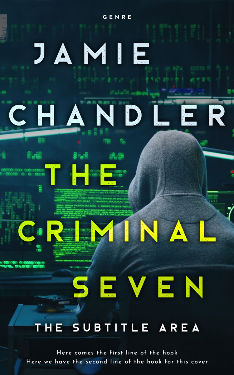 2D view of Premade Mystery & Thriller & Suspense Book Cover - Firefly