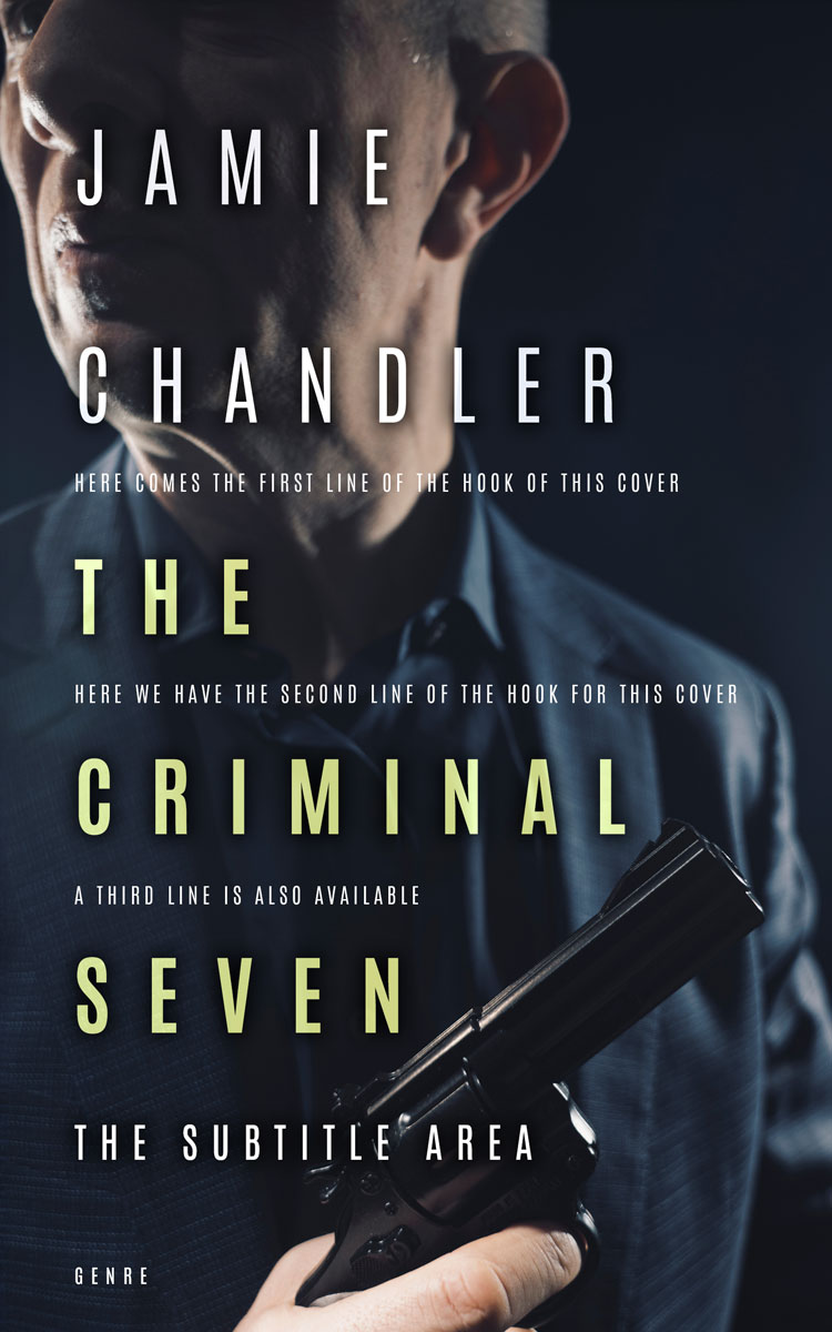 2D view of Premade Mystery & Thriller & Suspense Book Cover - Ebony Clay