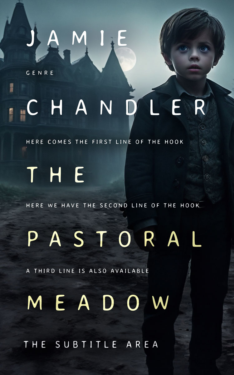 2D view of Premade Mystery & Thriller & Suspense Book Cover - Bunker