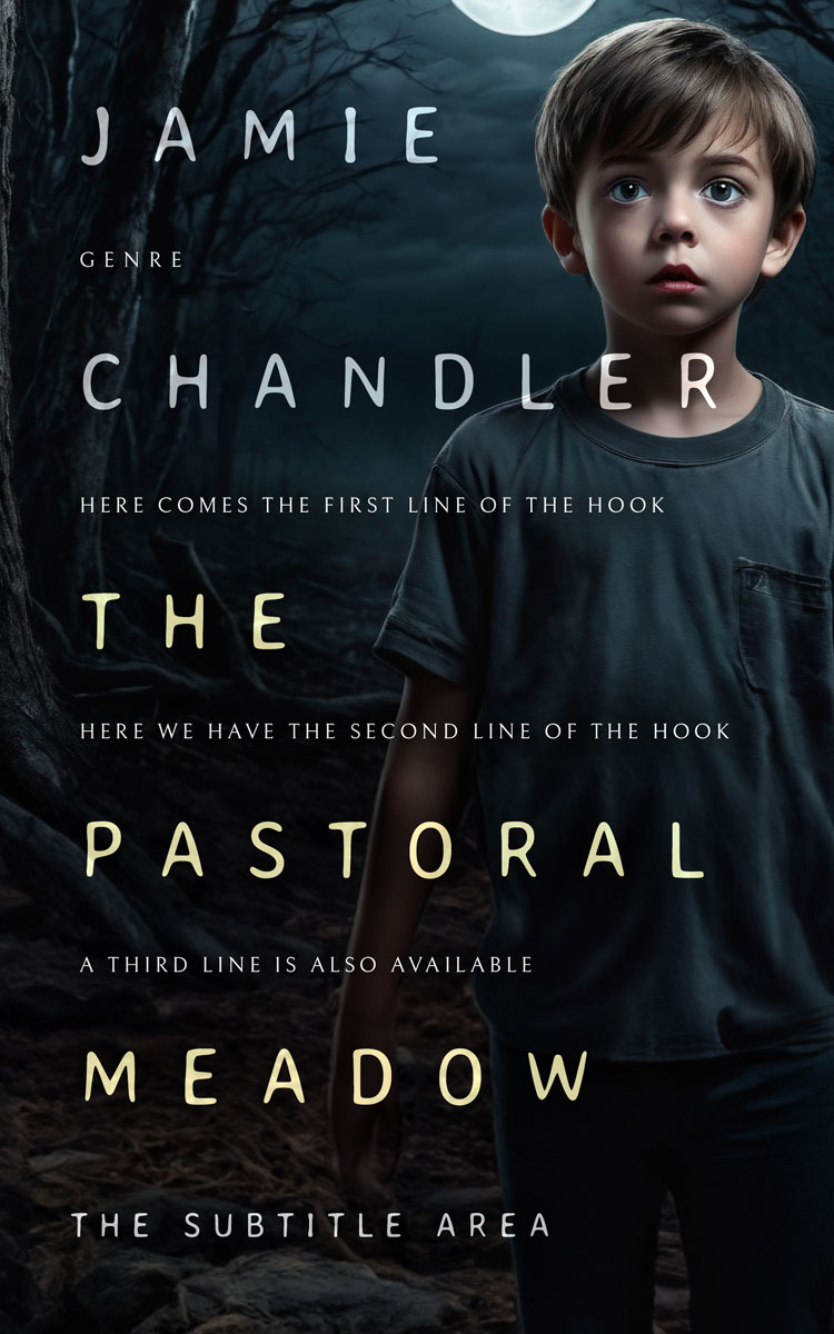 2D view of Premade Mystery & Thriller & Suspense Book Cover - Bunker