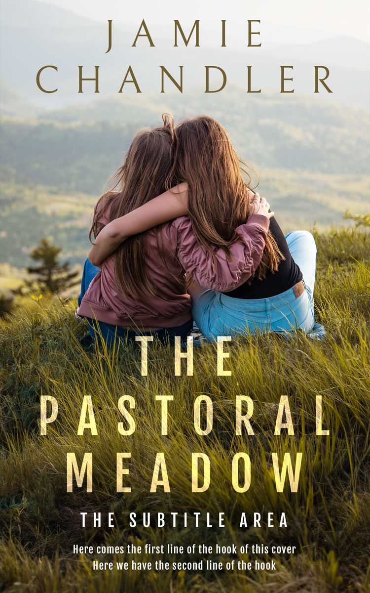 2D view of Premade Teen & Young Adult Book Cover - Black Marlin