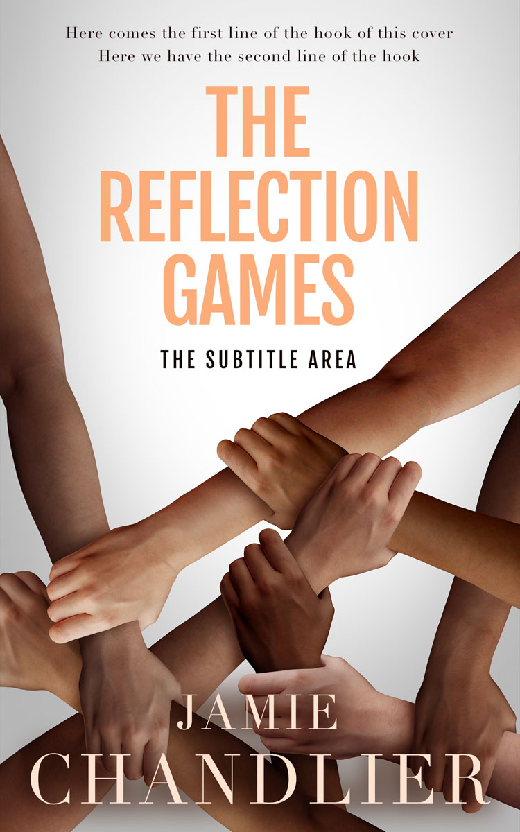 2D view of Premade Self-Improvement & Self-Help Book Cover - Pearl Bush