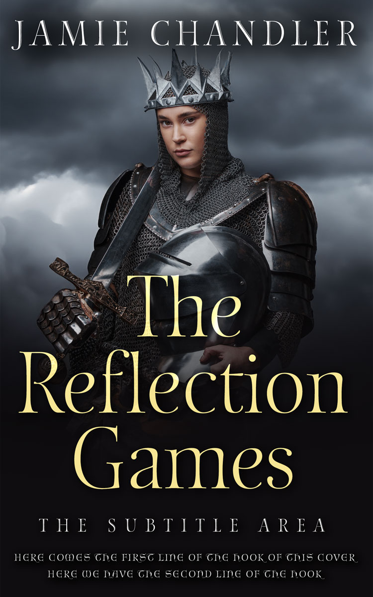 2D view of Premade Historical Book Cover - Shark