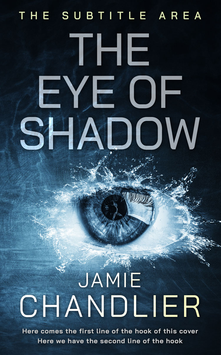 2D view of Premade Surreal Book Cover - Jungle Mist