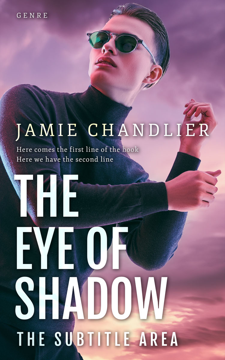 2D view of Premade Mystery & Thriller & Suspense Book Cover - Bouquet