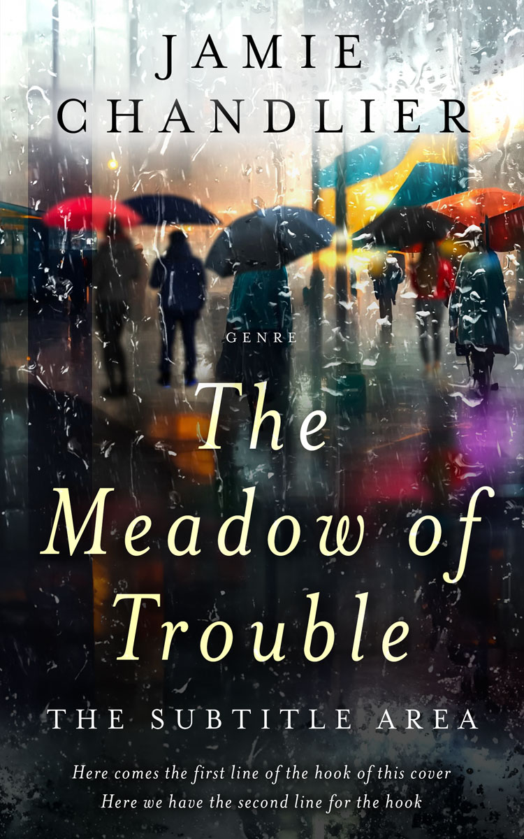 2D view of Premade Literary Fiction Book Cover - Sisal